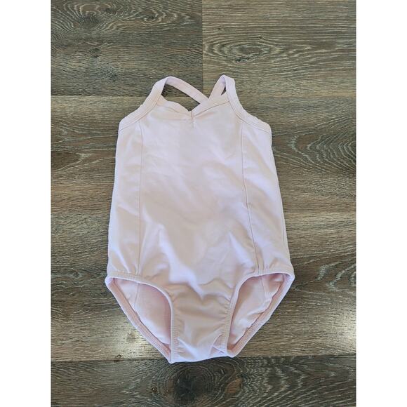 Gap Fit Toddler Girls Pink Leotard Cross Back size 3t #1 - Picture 1 of 3